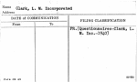 Clark, L.M. Incorporated