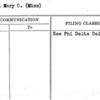 Clark, Mary C. (Miss)