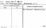 Clark, Omer W. (Major)