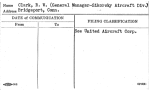 Clark, R.W. (General Manager-Sikorsky Aircraft Div.)