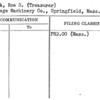 Clark, Roe S. (Treasurer)