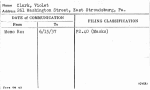 Clark, Violet