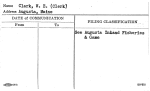 Clark, W.E. (Clerk)