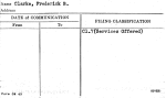 Clarke, Frederick B.