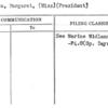 Clarke, Margaret, (Miss) (President)