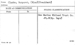 Clarke, Margaret, (Miss) (President)
