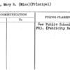 Clarke, Mary R. (Miss) (Principal)