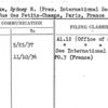 Clarke, Sydney R. (Press. International Service)