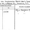 Classon Ave. Presbyterian Church Men's League