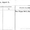 Clause, August S.