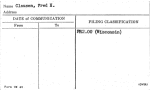 Clausen, Fred H.
