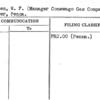 Clausen, W.F. (Manager Conewago Gas Company)