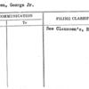 Claussen, George Jr.