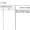 Clavro, Frank