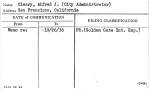 Cleary, Alfred J. (City Administrator)
