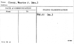 Cleary, Maurice J. (Mrs.)