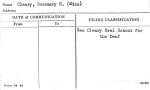 Cleary, Rosemary R. (Miss)