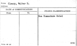 Cleary, Walter D.