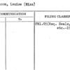 Clemencon, Louise (Miss)