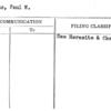 Clemens, Paul N.
