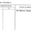 Clemens, William L.