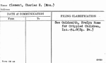 Clement, Charles E. (Mrs.)