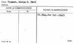 Clement, George G. (Mrs)