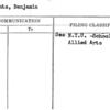 Clements, Benjamin