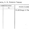 Clements, F.W. Products Company