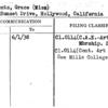 Clements, Grace (Miss)