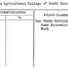 Clemson Agricultural College of South Carolina