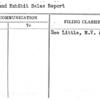 Cleveland Exhibit Sales Report