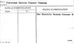 Cleveland Suction Cleaner Company