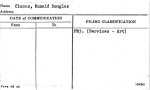 Clucas, Ronald Douglas