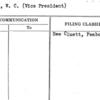 Cluett, W.C. (Vice President)