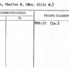 Coates, Charles E. (Mrs. Ollie M.)