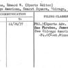 Cochrane, Edward W. (Sports Editor)