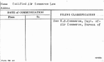 Codified Air Commerce Law
