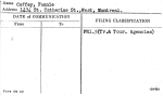 Coffey, Fannie