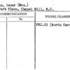 Coffin, Oscar (Mrs.)