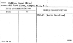 Coffin, Oscar (Mrs.)