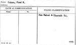 Cohen, Fred W.