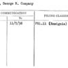 Cohen, George N. Company