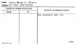 Cohen, Murray E. (Pres.)