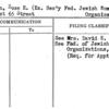 Cohen, Rose E. (Ex. Sec'y Fed. Jewish Woman's Organizations, Inc.)