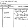 Cohen, William Fabrics Corp.
