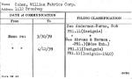 Cohen, William Fabrics Corp.