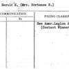 Cohn, Harold H. (Mrs. Hortense R.)