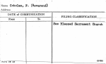 Coholan, F. (Reverend)