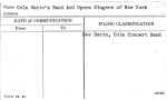 Cola Santo's Band And Opera Singers of New York